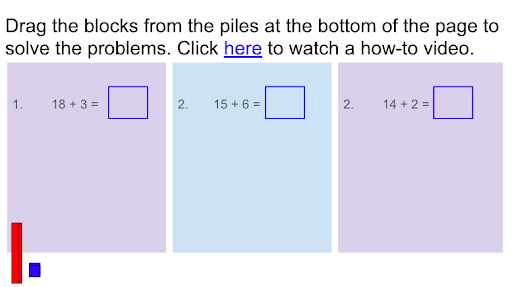 a math problem example for cognitive accesibility