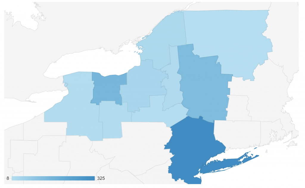 GEO location New York Metro areas - 6-30-2021